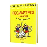 Геометрія в таблицях 7-11 класи : Бровченко О. Видавництво Логос.