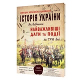 КАРТКИ Історія України ЗНО НМТ. Як вивчити найважливіші дати та події за три дні : Гісем О. Видавництво Абетка.